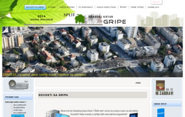 Stranice Gradskog kotara Gripe