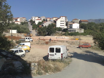 Radovi na Zagorskom putu u Neslanovcu