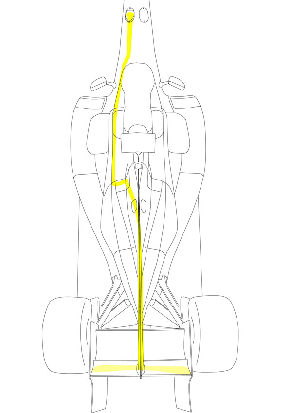 McLaren MP4-25 F-kanal