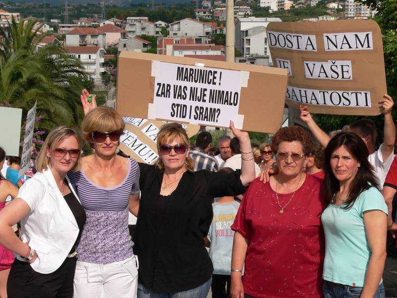 Organizatorice mirnog prosvjeda protiv antene