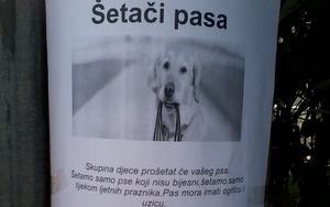 Šetači pasa u Neslanovcu